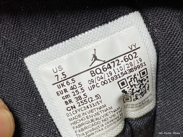 1st Kicks BQ6472-602 (W) Air Powder Jordan 1 Dirty Mid Iridescent 0808